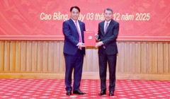 Ông Phan Thăng An làm Bí thư Tỉnh ủy Cao Bằng