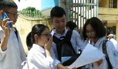 Thi tuyển sinh vào lớp 10. Ảnh: Internet