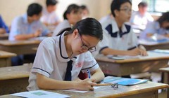 Thi tuyển sinh vào lớp 10. Ảnh: Internet