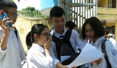 Thi tuyển sinh vào lớp 10. Ảnh: Internet