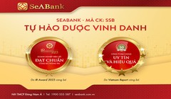 SeABank đạt giải Top 50 công ty đại chúng uy tín và hiệu quả 