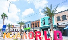 Các hoa hậu khám phá đại lộ shophouse NovaWorld Ho Tram
