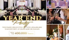 Ưu đãi trọn gói tiệc cuối năm tại Grand Mercure Danang