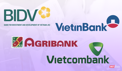 'Big 4' ngân hàng báo lãi khủng năm 2023