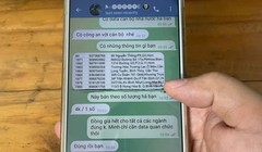 Mua bán dữ liệu cá nhân trên Telegram, Zalo, Facebook: Chuyển tiền 5 phút có file