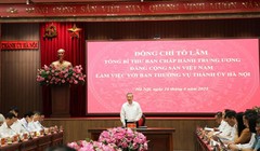 Tổng Bí thư Tô Lâm: Công tác cán bộ là mấu chốt quyết định sự thành công