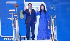 Thủ tướng tới Rio de Janeiro dự Hội nghị BRICS mở rộng và làm việc tại Brazil