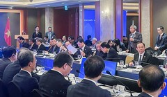 Ông Nguyễn Trung Chính, Chủ tịch HĐQT/Chủ tịch điều hành Tập đoàn công nghệ CMC phát biểu tại tọa đàm.