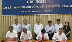 Các DN ký cam kết thoái vốn theo đúng lộ trình