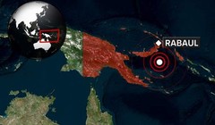 Động đất 7,1 độ richter ở Papua New Guinea