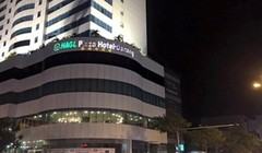 Hiện trường vụ rơi thang máy tại khách sạn Hoàng Anh Gia Lai. ảnh (FB Vu Ha Minh Thang)