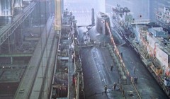 Quá trình đóng tàu ngầm lớn nhất thế giới