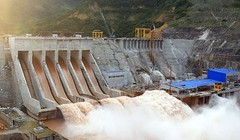 Thiết kế hồ chứa các công trình thủy điện VN trên sông Đà có tính đến phương án thượng lưu xả lũ đồng loạt - Ảnh: Hồng Anh