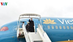 Hình ảnh Thủ tướng Nguyễn Tấn Dũng tới Paris