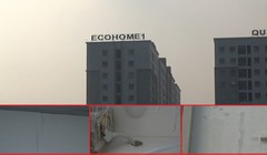 Chung cư Ecohome mới sử dụng đã vá chằng vá chịt