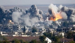 Một vụ không kích của liên quân tại Syria