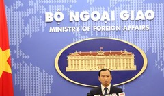 Người phát ngôn Bộ Ngoại giao Lê Hải Bình - Ảnh : Ngọc Thắng