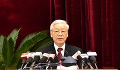 Tổng Bí thư Nguyễn Phú Trọng phát biểu khai mạc Hội nghị - Ảnh: Chinhphu.vn