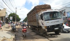 Tổng kiểm tra, xử lý xe quá tải  từ 1-1-2016