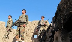 Quân đội Afghanistan ở tỉnh Helmand. (Nguồn: Reuters)