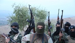 Một nhóm tay súng IS. Ảnh: Corbis