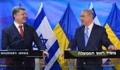 Tổng thống Ukraine Poroshenko và Thủ tướng Israel Netanyahu