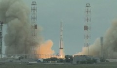 Clip hiếm toàn cảnh sân bay vũ trụ mới của Nga