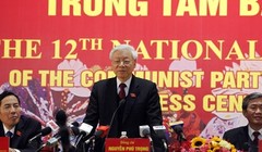 Tổng Bí thư Nguyễn Phú Trọng tại cuộc họp báo sáng 28/1