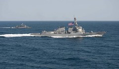 Tàu chiến Mỹ USS Lassen. (Nguồn: US Navy)