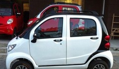 Mặc dù giá rẻ nhưng ôtô điện mini vẫn chưa được cấp phép lưu hành trên đường phố. 