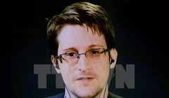 Cựu nhân viên tình báo Mỹ Edward Snowden. (Nguồn: Reuters/TTXVN))