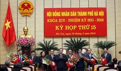 Lãnh đạo TP Hà Nội chúc mừng 3 tân Phó chủ tịch UBND TP