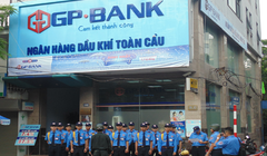 Một văn phòng giao dịch của GP Bank.
