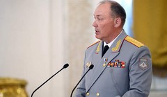 Trung tướng Alexander Dvornikov phát biểu tại buổi lễ hôm 17/3 ở Điện Kremlin. Ảnh: RIA Novosti