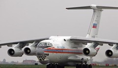Một máy bay vận tải Il-76 của Nga - Ảnh: AFP