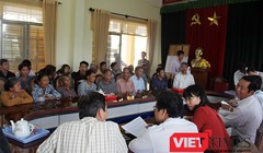 Chiều 22/4, UBND quận Ngũ Hành Sơn, Trung tâm Phát triển quỹ đất Đà Nẵng đã mời các hộ dân thôn Mân Quang 1 (phường Hòa Quý, quận Ngũ Hành Sơn, Đà Nẵng) đến trụ sở UBND phường để xin lỗi.