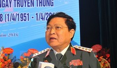 Đại tướng Ngô Xuân Lịch. (Ảnh: Trọng Đức/TTXVN)