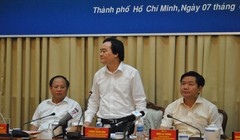 Bí thư Đinh La Thăng làm việc với Bộ GD-ĐT