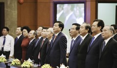 Lãnh đạo Đảng, Nhà nước tại lễ kỷ niệm