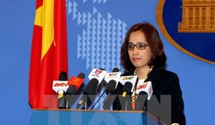 Phó Phát ngôn viên Bộ Ngoại giao Phạm Thu Hằng