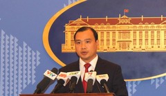 Người phát ngôn Bộ Ngoại giao Việt Nam Lê Hải Bình. Ảnh: Dương Ngọc