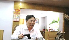 “Bầu” Đệ. Ảnh báo Giáo dục