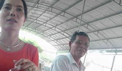 Bà Trần Hồng Ly và ông Trần Khiêu