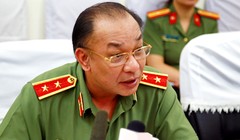 iám đốc Công an TP HCM - Trung tướng Lê Đông Phong. Ảnh: Quốc Thắng.