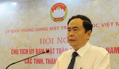 Ông Trần Thanh Mẫn,tân Chủ tịch Ủy ban Trung ương MTTQ Việt Nam khoá VIII.