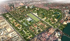 Phối cảnh đồ án quy hoạch Khu trung tâm chính trị Ba Đình.