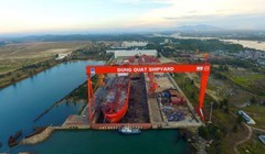 Nhà máy đóng tàu Dung Quất đã được đồng ý cho phá sản