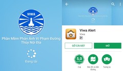 Ứng dụng Viwa Alert tiếp nhận phản ánh của người dân về sai phạm trong lĩnh vực đường thủy qua hình ảnh.