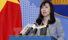 Người Phát ngôn Bộ Ngoại giao Việt Nam Lê Thị Thu Hằng. Ảnh VNN