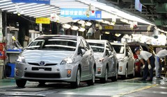 Sản xuất ô tô tại Công ty Toyota Việt Nam. Ảnh: Toyota Việt Nam